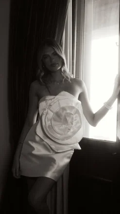 Paris Mini Dress - White