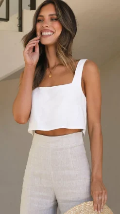 Paros Top - White