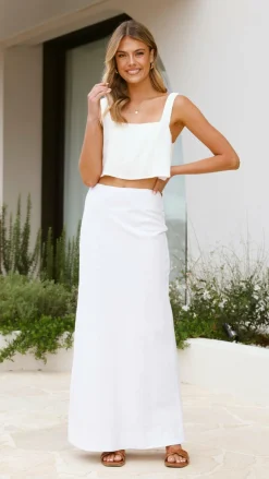 Paros Top - White