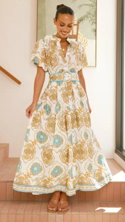 Parson Maxi Dress - Supernova Print