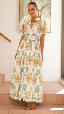 Parson Maxi Dress - Supernova Print