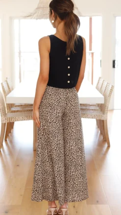 Persephone Crop Top - Black