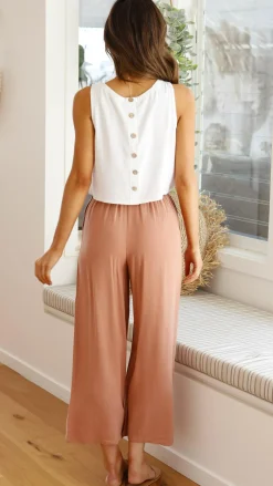 Persephone Crop Top - White