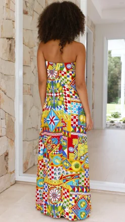 Phaedra Maxi Dress - Phaedra Print