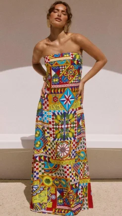 Phaedra Maxi Dress - Phaedra Print