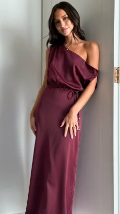 Prudence Maxi Dress - Wine