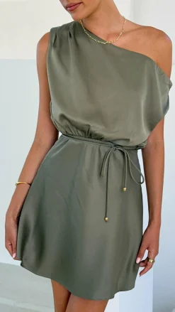 Prudence Mini Dress - Olive