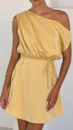 Prudence Mini Dress - Yellow