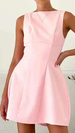 Rafiki Mini Dress - Baby Pink