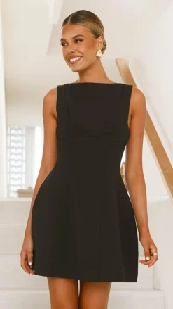 Rafiki Mini Dress - Black