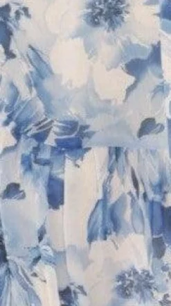 Rafiki Mini Dress - Blue Floral