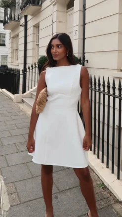 Rafiki Mini Dress - White