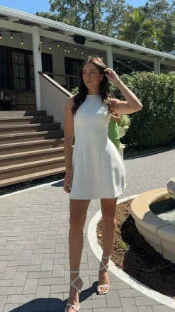 Rafiki Mini Dress - White