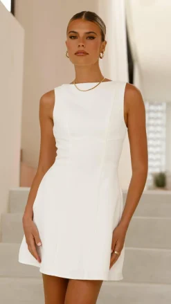 Rafiki Mini Dress - White