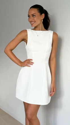 Rafiki Mini Dress - White