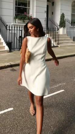 Rafiki Mini Dress - White