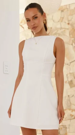 Rafiki Mini Dress - White