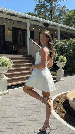 Rafiki Mini Dress - White