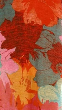 Rahima Maxi Dress - Orange Floral