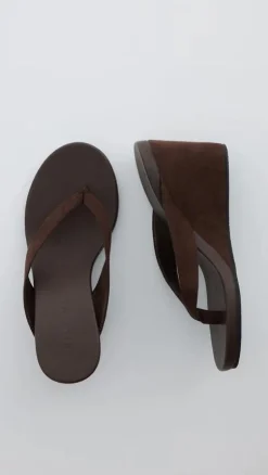 Ravyn Heel - Dark Cacao Suede