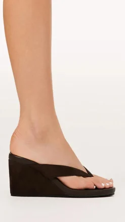 Ravyn Heel - Dark Cacao Suede