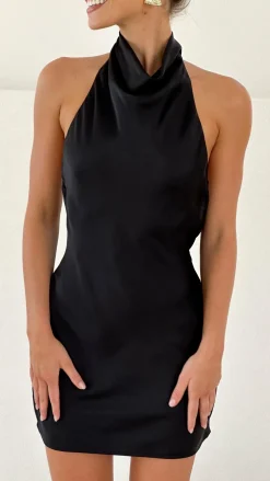 Rina Mini Dress - Black