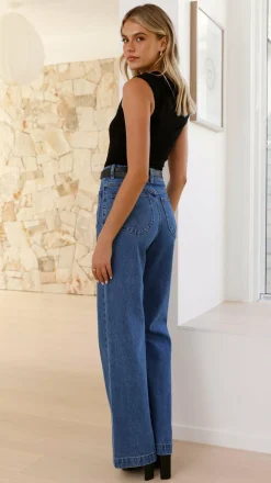 Rollas Sailor Jean Long - Ashley Blue