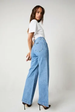 Rollas Sailor Jean Long - Lily Blue