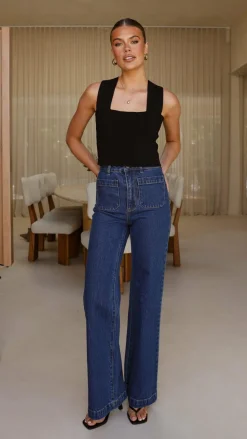 Rollas Sailor Jean Long - Eco Ruby