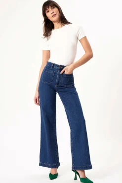 Rollas Sailor Jean Long - Eco Ruby