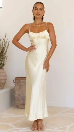 Rue Maxi Dress - Yellow