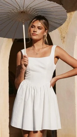 Sadzi Mini Dress - White