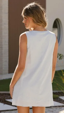 Sahara Mini Dress - Blue