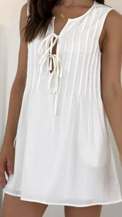 Sahara Mini Dress - White