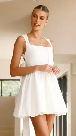 Saidi Mini Dress - White