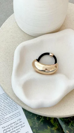 Saki Hair Tie - Gold