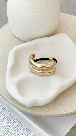 Saku Hair Tie - Gold