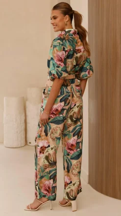 Sammy Button Down Shirt - Mocha Rose