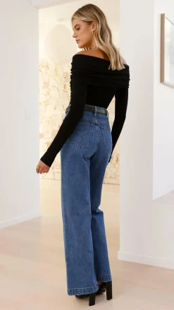 Sandrine Bodysuit - Black