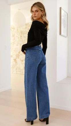 Sandrine Bodysuit - Black