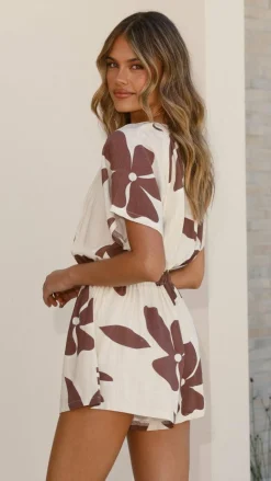 Santorini Playsuit - Belle Femme