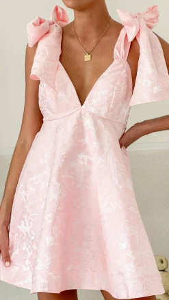 Sarai Mini Dress - Blush