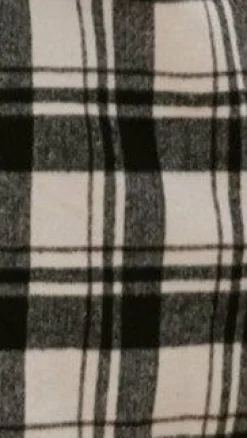 Saskia Jacket - Black/Cream Check