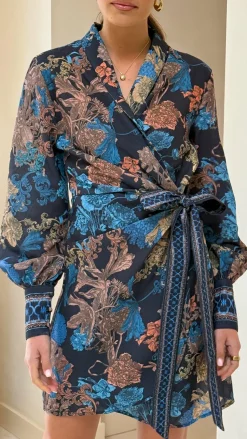 Savale Mini Dress - Black Chateau