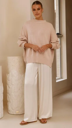 Scarlett Sweater - Dusty Pink