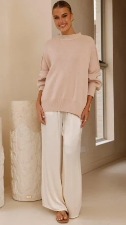 Scarlett Sweater - Dusty Pink