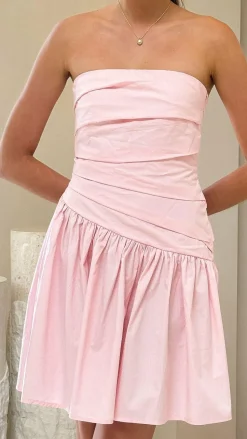 Selena Mini Dress - Pink