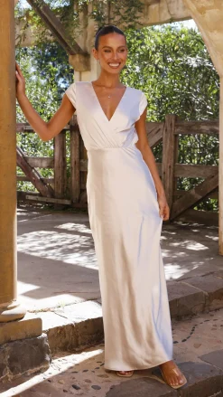 Selma Maxi Dress - Champagne