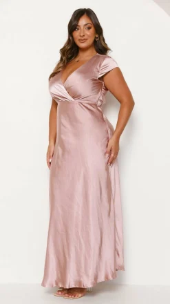 Selma Maxi Dress - Dusty Pink
