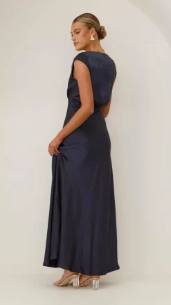 Selma Maxi Dress - Navy